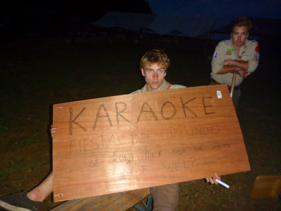 Sint-Martinus den XIIde - Kamp Curfoz 2013 Groot Kampvuur